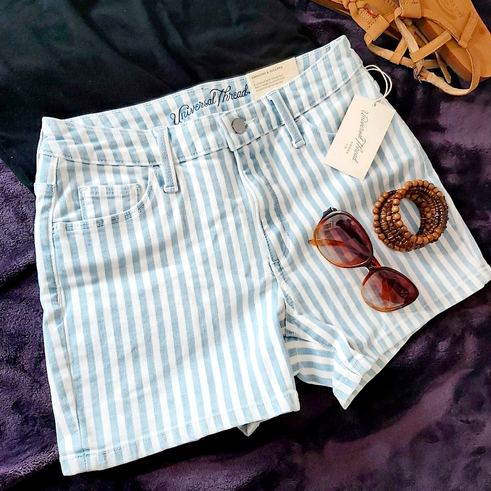 NWT Striped Shorts